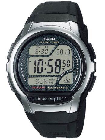 [Casio Computer Co, Ltd.] 腕時計 Casio Collection ウェーブセプター。 WV-58R-1AEF メンズ ブラック