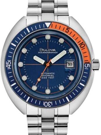 [ブローバ]BULOVA 腕時計 メンズ 自動巻き メカニカル アーカイブシリーズ ARCHIVE Series オーシャノグラファー デビルダイバー 96B321 [並行輸入品]
