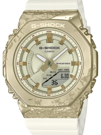 [カシオ] 腕時計 ジーショック 【国内正規品】 G-SHOCK ミッドサイズモデル 40th Anniversary Adventurer’s Stone GM-S2140GEM-9AJR レディース ホワイト
