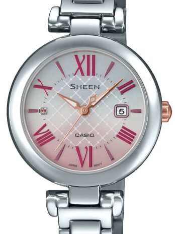 [カシオ] 腕時計 シーン【国内正規品】 ソーラー Solar Sapphire Model SHS-4502D-4AJF レディース シルバー