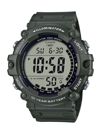 [Casio] スポーツウォッチ Casio Illuminator AE-1500WHX-3AVCF グリーン