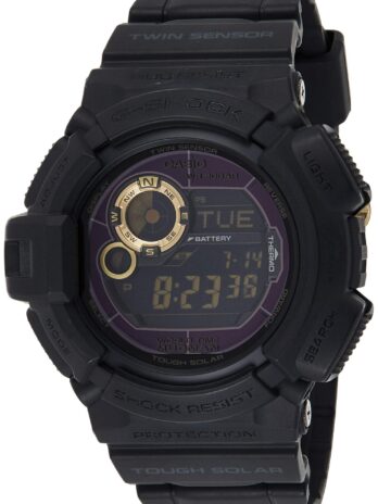 カシオ Gショック CASIO G-SHOCK G-9300GB-1DR MUDMAN マッドマン ソーラー 腕時計 海外モデル ブラック×ゴールド 逆輸入品