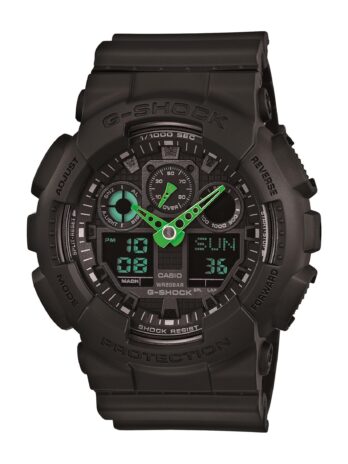 Casio G-Shock Black Watch GA100C-1A3 [カシオGショックブラックウォッチGA100C-1A3]