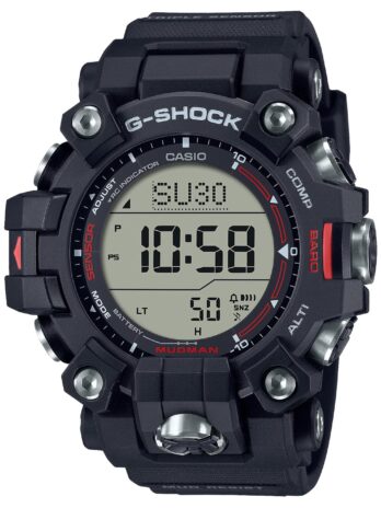 [カシオ] 腕時計 ジーショック 【国内正規品】 MUDMAN 電波ソーラー バイオマスプラスチック採用 GW-9500-1JF メンズ ブラック