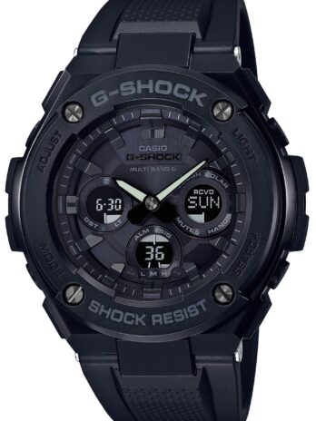 [カシオ] 腕時計 ジーショック【国内正規品】 G-STEEL 電波ソーラー GST-W300G-1A1JF メンズ ブラック