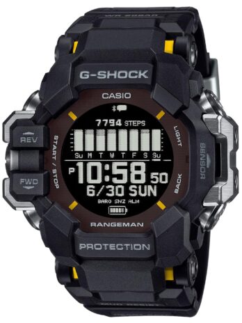 [カシオ] 腕時計 ジーショック RANGEMAN 【国内正規品】 GPS 心拍計 Bluetooth搭載 バイオマスプラスチック採用 GPR-H1000-1JR メンズ ブラック