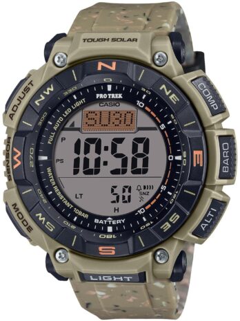 [カシオ] 腕時計 プロトレック 【国内正規品】Climber Line タフソーラー バイオマスプラスチック採用 PRG-340SC-5JF メンズ ブラウン