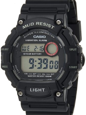Casio Mud and Water Resistant