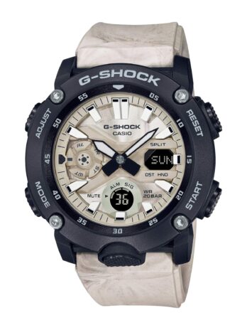 GA-2000WM-1A Casio Gショック ベージュ メンズ アナログ – デジタル スポーツ クォーツ 海外出荷 Casio