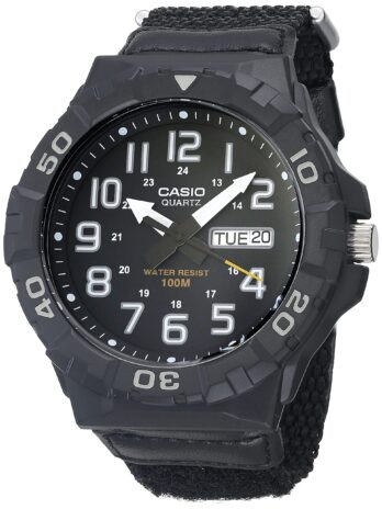 [Casio] 腕時計 MRW210HB-1BV MRW-210HB-1BVCF ブラック