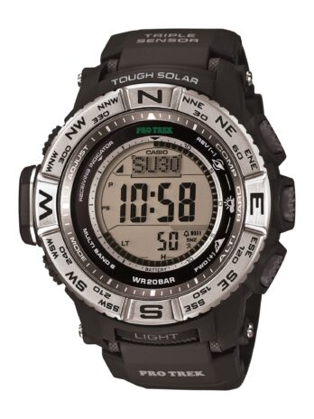 Casio PRW-3500-1CR アトミック 樹脂素材 メンズデジタル腕時計