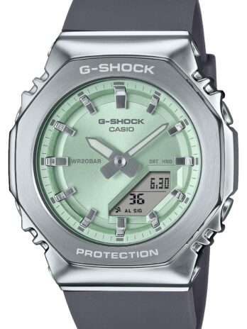[カシオ] 腕時計 ジーショック 【国内正規品】 メタルカバード バイオマスプラスチック採用 GM-S2110-3AJF レディース ブラック