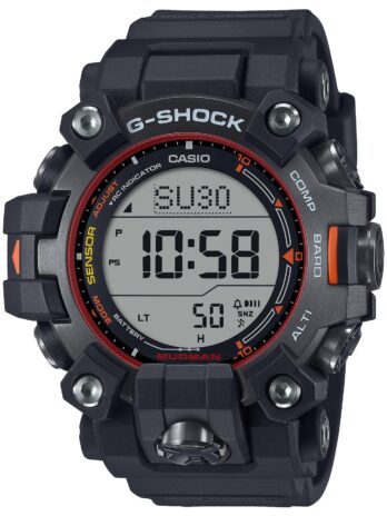 [カシオ] 腕時計 ジーショック 【国内正規品】 MUDMAN 電波ソーラー バイオマスプラスチック採用 GW-9500MEC-1JF メンズ ブラック