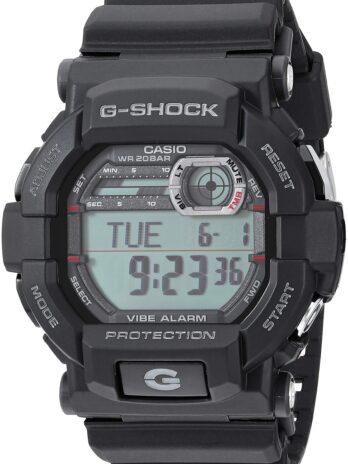 Casio メンズ ‘GSHOCK’ Quartz ステンレススチール製・樹脂 ウォッチカラー:ブラック (モデル: GD-350-1CR)
