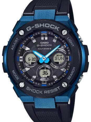 [カシオ] 腕時計 ジーショック【国内正規品】 G-STEEL 電波ソーラー GST-W300G-1A2JF メンズ ブラック