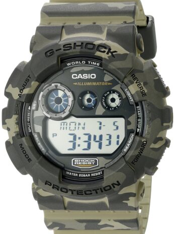 カシオ 腕時計 G-SHOCK Camouflage Series（カモフラージュシリーズ） グリーン系　[逆輸入品] GD-120CM-5CR