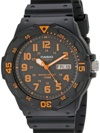 [カシオ]CASIO スタンダード アナログウォッチ MRW-200H-4BV メンズ オレンジ[逆輸入品]