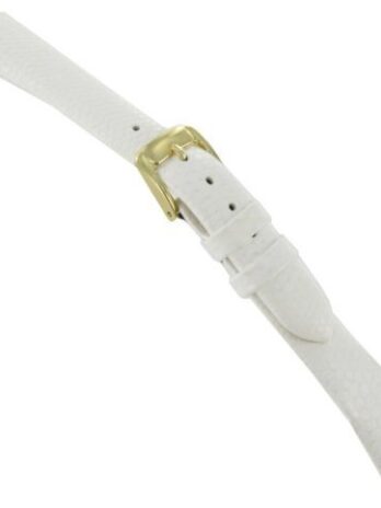 18 mm Speidel Lizard Grain時計バンド女性用ホワイト