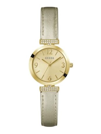 GUESS GW0614L2 レディースアレイウォッチ, ゴールド, GW0614L2-AMZUK