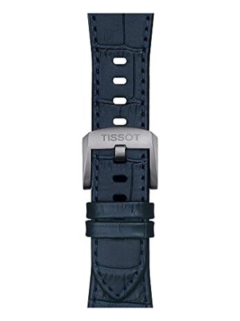 Tissot PRX 腕時計ベルト T852047701, ブルー, One Size, モダン