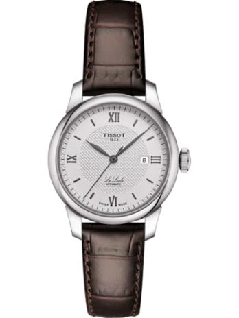 [ティソ] 腕時計 TISSOT ル・ロックル オートマティック レディ レザーベルト T0062071603800 レディース シルバー文字盤