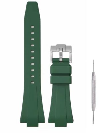 11mm/12mm シリコーンゴム腕時計バンド ストラップ 交換用 Tissot PRX Powermatic 80 35mm/ 40mm