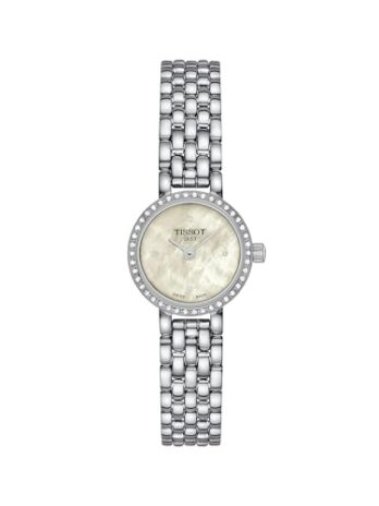 [ティソ] 腕時計 TISSOT ラブリー ラウンド[正規輸入品] ブレスレット T1400096111600 レディース ホワイト・マザー・オブ・パール文字盤