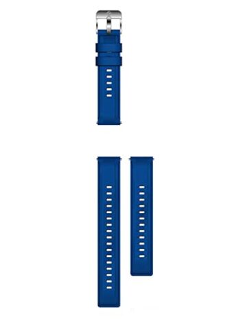 Speidel Sporty Silicone Scrub Watch ? 交換用腕時計バンド ネイビーとシルバーバックル 22mm