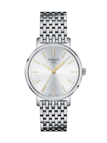 [ティソ] 腕時計 TISSOT エブリタイム [正規輸入品] ブレスレット T1432101101101 レディース ホワイト文字盤