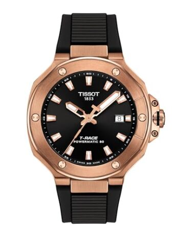 [ティソ] 腕時計 TISSOT T-レース [正規輸入品] ラバーストラップ T1418073705100 ブラック文字盤