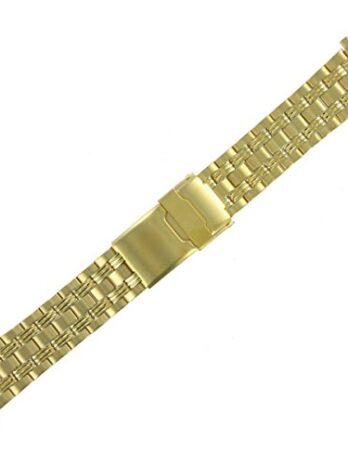 18 ? 22 mm時計バンドDakota Wrapped LinkイエローゴールドトーンSpeidel