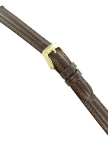 Speidel 12 mm Ladies Brown Mesaレザー交換用時計バンド