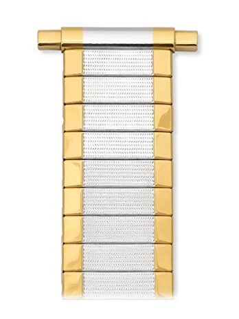 16 ? 21 mm straight end Speidel twist-o-flex TwoTone GP時計バンドXLong 605 / 19