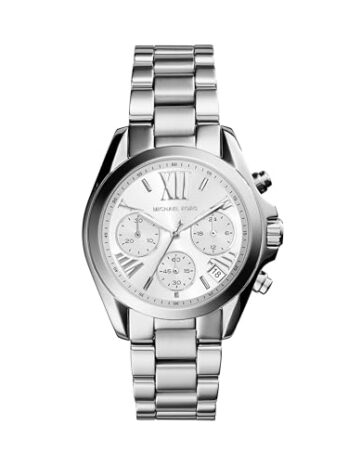 OROLOGIO MICHAEL KORS BRADSHAW SILVER CHRONOGRAPH MK6174