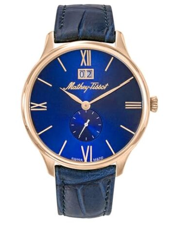 [Mathey Tissot] 腕時計 Mathey-Tissot Edmond H1886QPBU メンズ ブルー