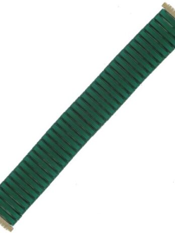 Speidel 18 ? 22 mmグリーンJelly Expansion WatchバンドイエローGP Endメンズ