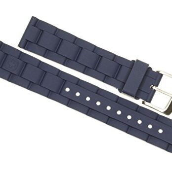 新しい20 mm Wenger Swiss Army本ゴムストラップブルーDiver Watch Band 20 mm