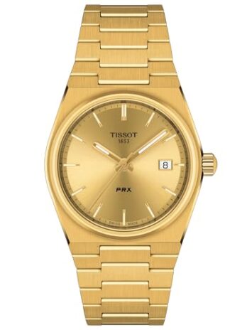 [ティソ] 腕時計 TISSOT PRX ブレスレット T1372103302100 メンズ シャンパーニュ文字盤