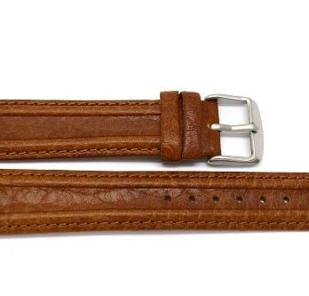 20 mm XLブラウンアンティーク調tunneled GenuineレザーバンドFits Swiss Army Wenger