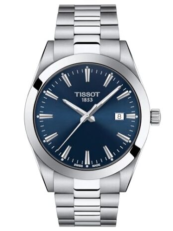 [ティソ] 腕時計 TISSOT ジェントルマン ブレスレット [正規輸入品] T1274101104100 メンズ ブルー文字盤