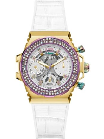 (ゲス ウォッチ) Guess Guess watches ladies fusion 女性用 アナログ表示 クオーツ ?表 同 天然皮革 ?子 GW0553L2 [並行輸入品]