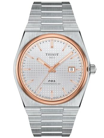 [ティソ] 腕時計 TISSOT PRX ピーアールエックス パワーマティック80 ブレスレット T1374072103100 メンズ シルバー文字盤