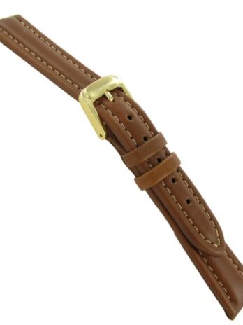 12 mm Speidel防水Bounty Leather TanブラウンウォッチバンドストラップRegular