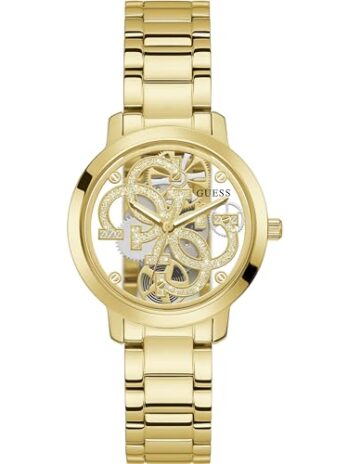 (ゲス ウォッチ) Guess Guess watches ladies quattro clear 女性用 アナログ表示 クオーツ ?表 同 ステンレス鋼 ?子 GW0300L2 [並行輸入品]