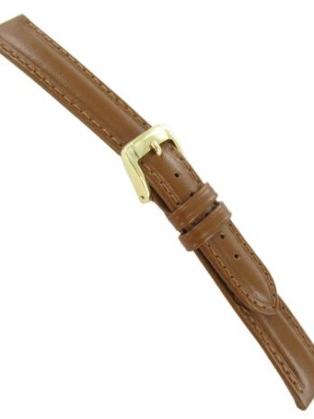 Speidel 14 mm Ladies Tan Mesaレザー腕時計バンド