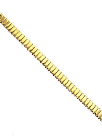 Speidel 9 mmゴールドメッキTwist O Flex Expansion Band