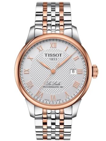 TISSOT OROLOGIO LE LOCLE POWERMATIC 80 AUTOMATICO ACCIAIO T006.407.22.033.00