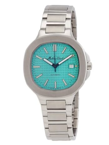 Mathey-Tissot Evasion 自動ブルーダイヤル ユニ腕時計 H152ATTIF
