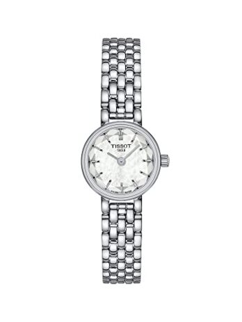 [ティソ] 腕時計 ラブリー ラウンド [正規輸入品] ブレスレット T1400091111100 レディース ホワイト・マザー・オブ・パール文字盤