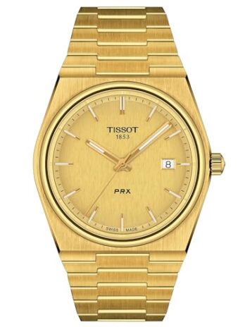 [ティソ] 腕時計 TISSOT PRX ブレスレット T1374103302100 メンズ シャンパーニュ文字盤
